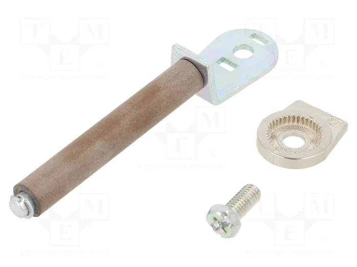 PIZZATO ELETTRICA Cabezal de accionamiento con árbol de porcelana Ø 9x57mm R 80mm PIZZATO ELETTRICA Cabezal de accionamiento con árbol de porcelana Ø 9x57mm R 80mm