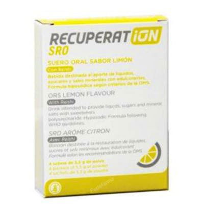 RECUPERAT-ION Suero Oral Sabor Limón 4 Sobres Prevención Deshidratación