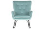 DKD Home Decor Mecedora Verde Jade Negro 90 x 92 x 68 cm