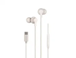Daewoo DW2016 Auriculares In-Ear con Micrófono USB Tipo-C Color Blanco