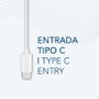 Daewoo Auriculares In-Ear DW2016 Blanco con USB Tipo-C