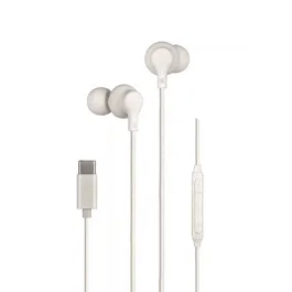 Daewoo DW2016 Auriculares In-Ear con Micrófono USB Tipo-C Color Blanco