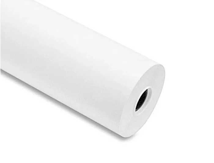 Sprintjet Papel para Plotter Reprografía 610mm x 50m, 80 g/m², Blanco, para Impresión Ink-Jet Monocromo, Rollo de 50 Metros