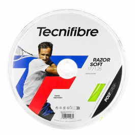 Cordaje para Raquetas Tecnifibre BOB 200M Razor Soft 1,30 Verde 1,3 mm