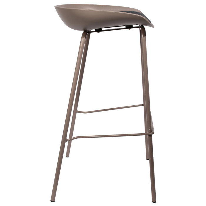 Home Deco Factory Taburete Bar Hella Beige