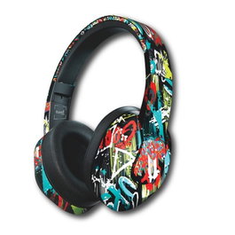 SAMI Music Graffiti Negro Bluetooth/FM/AUX/Plegable
