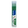 Pilot Recambio Bolígrafo Frixion Verde Pack de 3