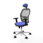 PIQUERAS Y CRESPO Silla de oficina Jorquera Azul claro y Gris