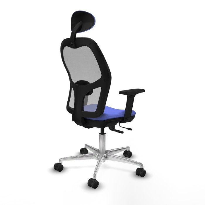 PIQUERAS Y CRESPO Silla de oficina Jorquera Azul claro y Gris