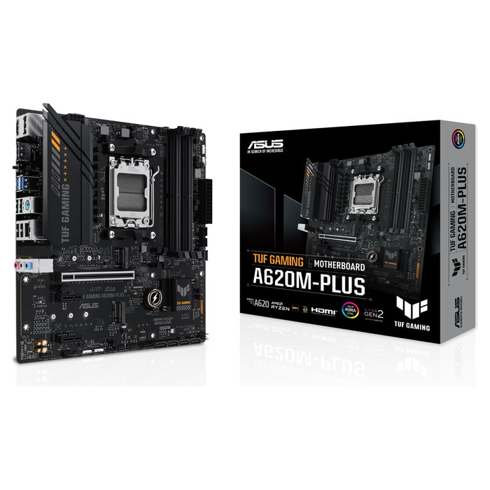 ASUS TUF GAMING A620M-PLUS AMD AM5 DDR5 Micro ATX ASUS TUF GAMING A620M-PLUS AMD AM5 DDR5 Micro ATX