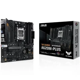 Asus TUF GAMING A620M-PLUS WiFi - Placa Base AMD A620 Socket AM5 (Ryzen 7000/8000/9000) Micro-ATX, DDR5, PCIe 4.0, 2.5GbE, 2x M.2, Aura Sync, 90MB1EZ0-M0EAY0