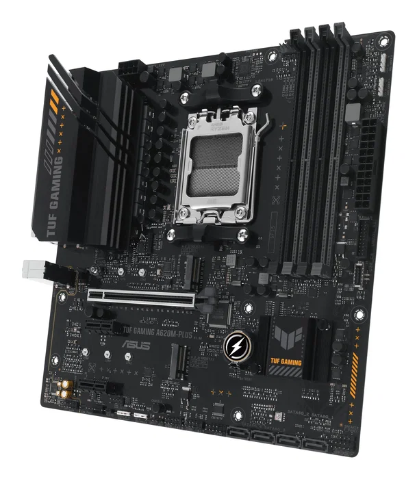 ASUS TUF GAMING A620M-PLUS AMD A620 micro ATX DDR5