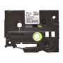 Brother Cinta Laminada TZe-M931 Negro sobre Plata 12mm