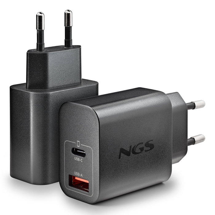 Cargador de pared gan ngs era 30w 1xusb tipo-c 1xusb 30w