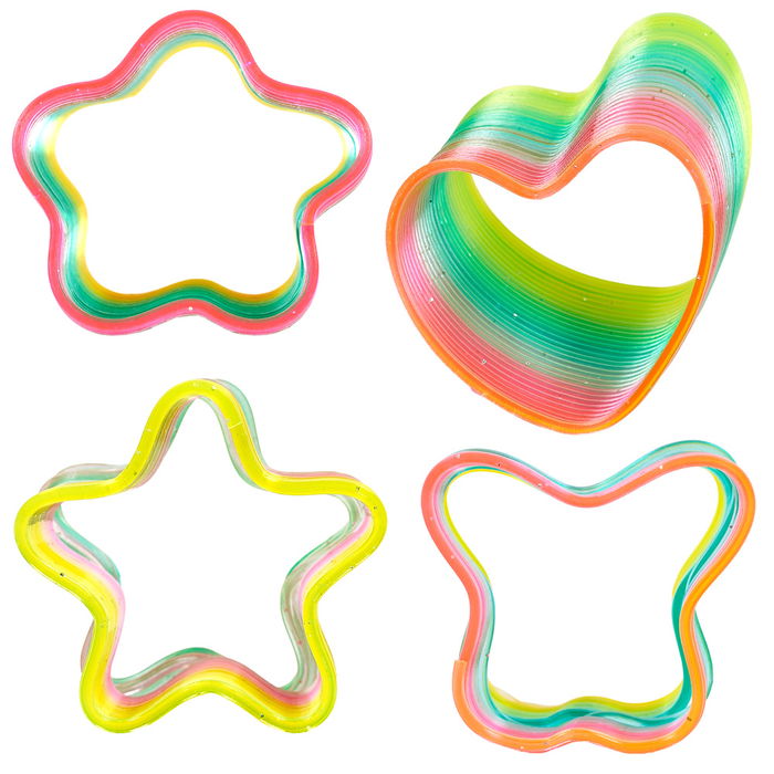 Jeux 2 momes Muelle Mágico Arco Iris Colección Seche Pleure Modelos Estrella, Mariposa, Flor, Corazón