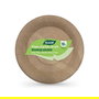 Algon Set 10 Platos de Cartón Kraft 23 cm (18 Unidades)