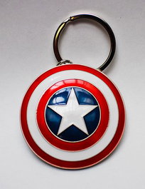 Marvel Comics Llavero metálico Captain America Shield
