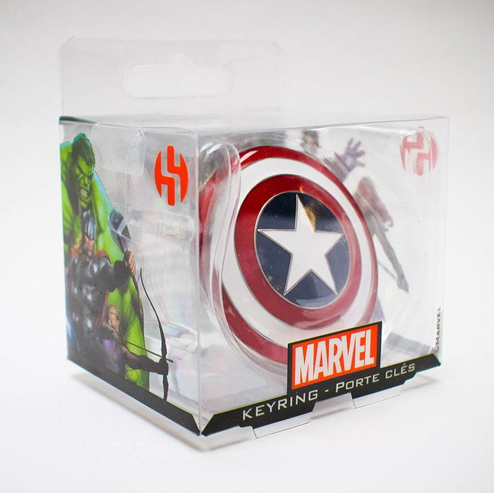 Marvel Comics Llavero metálico Captain America Shield