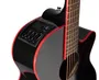 Takamine Guitarra Electroacústica GF49E/A FX Cosmic Black Pearl Cutway