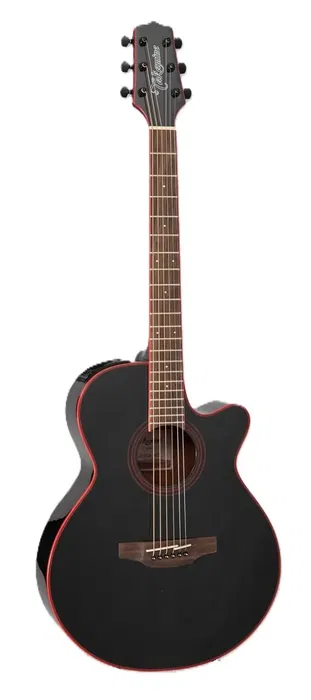 Takamine Guitarra Electroacústica GF49E/A FX Cosmic Black Pearl Cutway