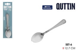 Inde Set 6 Cucharas de Té Sofia 1.5mm (12 Cajas)