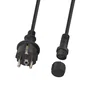 Cadena 20 Portalámparas E27 10 Metros IP65 sin Bombillas HO-CAD-10M-20xE27