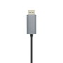 Aisens Cable Conversor USB-C a DisplayPort 4K@60Hz, 1.8m, Negro
