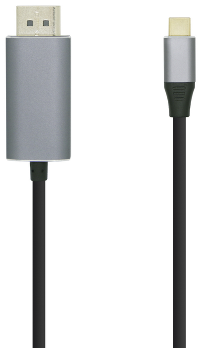 Aisens Cable Conversor USB-C a DisplayPort 4K@60Hz, 1.8m, Negro Aisens Cable Conversor USB-C a DisplayPort 4K@60Hz, 1.8m, Negro