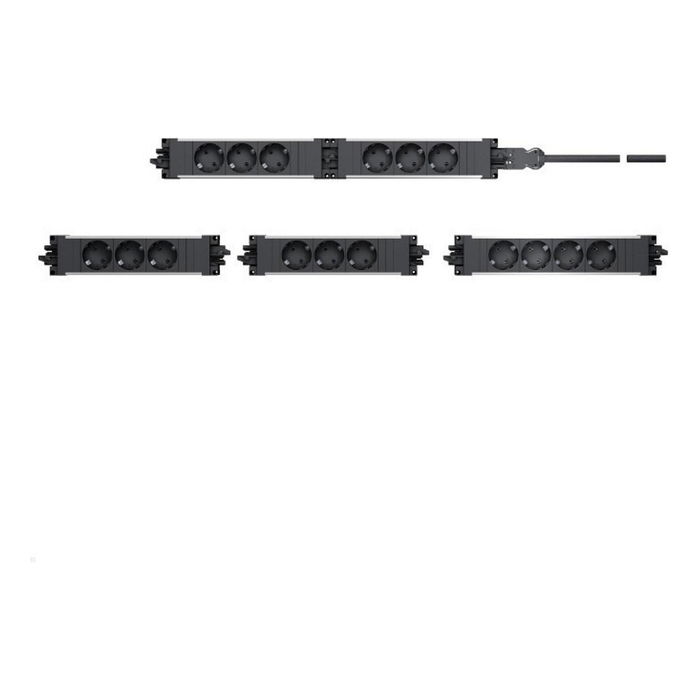 Bachmann STEP BASE 4xCEE7/3 GST18 Base de Enchufe