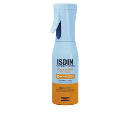 ISDIN Fotoprotector Loción Corporal en Spray SPF50 250 ml - Protector Solar con Ginger Cell Protect para Piel Sensible y Atópica, Hidratante, Resistente al Agua