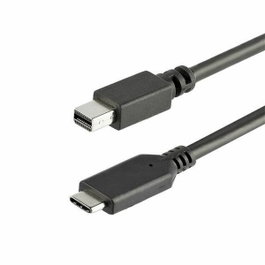 StarTech.com Cable USB-C a Mini DisplayPort de 1m, 4K 60Hz, Negro