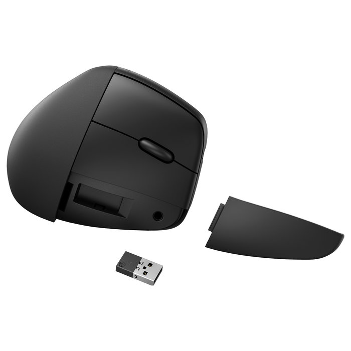HP Ratón Ergonómico Vertical 925 Inalámbrico Negro HP Ratón Ergonómico Vertical 925 Inalámbrico Negro