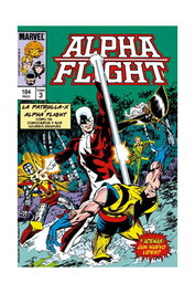 Panini España S.A. Biblioteca Alpha Flight 03. 1984-85: Alpha Flight 13-19 USA