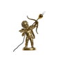DKD Home Decor Lámpara de Sobremesa Cupido Dorado en Resina