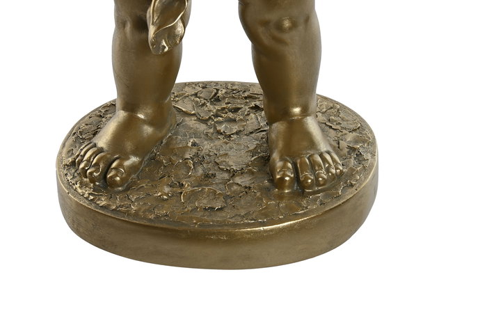 DKD Home Decor Lámpara Sobremesa Moderno Dorado Cupido 22 x 47 x 31.5 cm