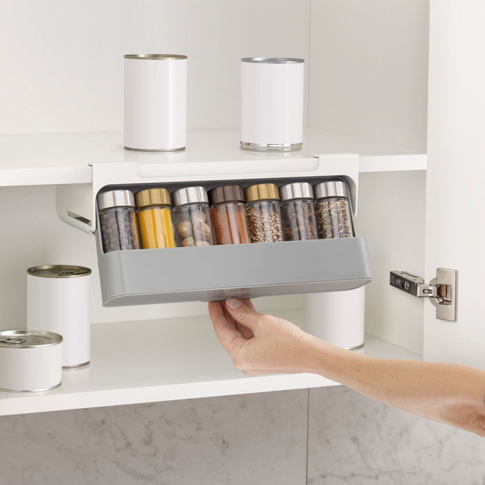 Joseph Joseph CupboardStore Estante para especias gris