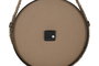 DKD Home Decor Reloj de Pared con Polea, Surtido de 2 Unidades en Hierro y Cristal