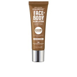 Revlon ColorStay Face + Body Loción Iluminadora #130 You Glow You Glow - 30 ml - Rostro y Cuerpo, Brillo, Hidratación 24 Horas