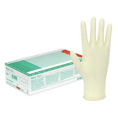 B. Braun Guantes Vasco Sensitive sin polvo Talla S