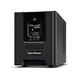 CyberPower PR3000ELCDSXL SAI Line-Interactive 3kVA/2700W, 9 Tomas, Onda Sinusoidal Pura, Conexión USB y RS-232, Color Negro