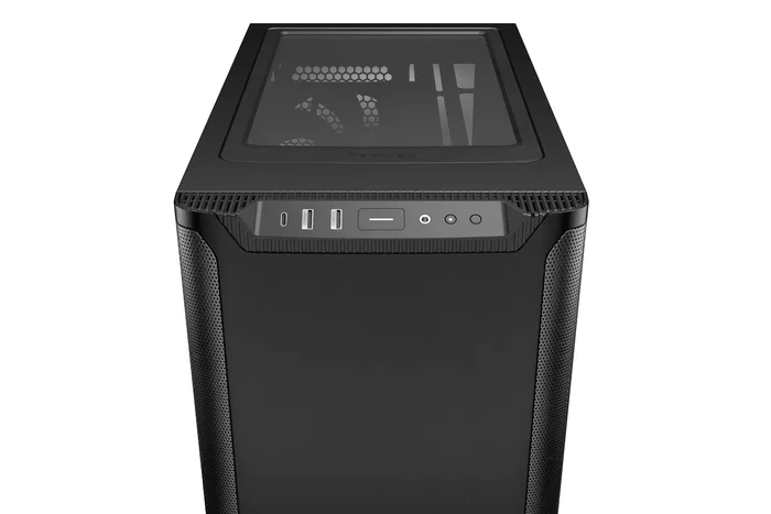 be quiet! Pure Base 501 BG073 - Caja PC Torre Media ATX Negro con 2 Ventiladores 140mm Preinstalados, Soporta mATX/ITX