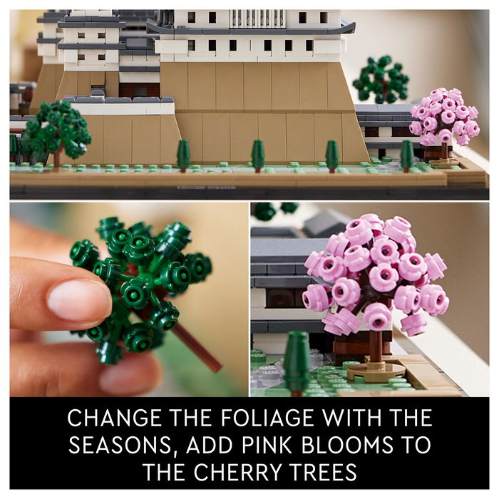 LEGO Architecture Castillo de Himeji, Juego de Construcción, 2125 Piezas, Multicolor