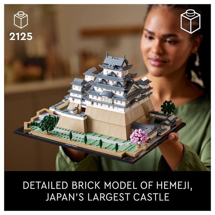 LEGO Architecture Castillo de Himeji, Juego de Construcción, 2125 Piezas, Multicolor