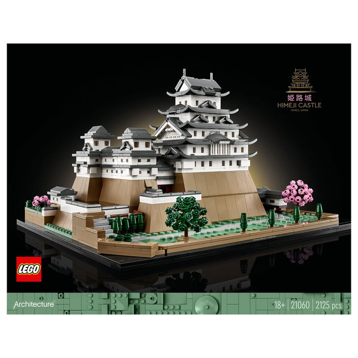 LEGO Architecture Castillo de Himeji, Juego de Construcción, 2125 Piezas, Multicolor