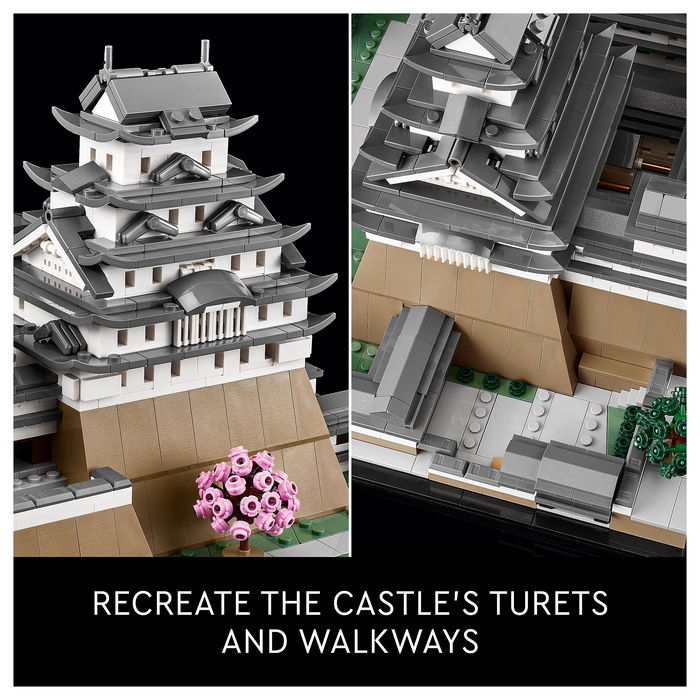 LEGO Architecture Castillo de Himeji, Juego de Construcción, 2125 Piezas, Multicolor