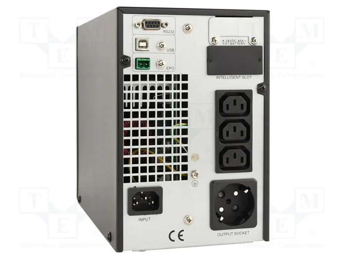 GEMBIRD EG-UPSO-1000 1kVA 900W SAI de Doble Conversión