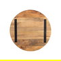 Tablero Mesa Natural Madera de Mango 70 X 70 X 3 cm