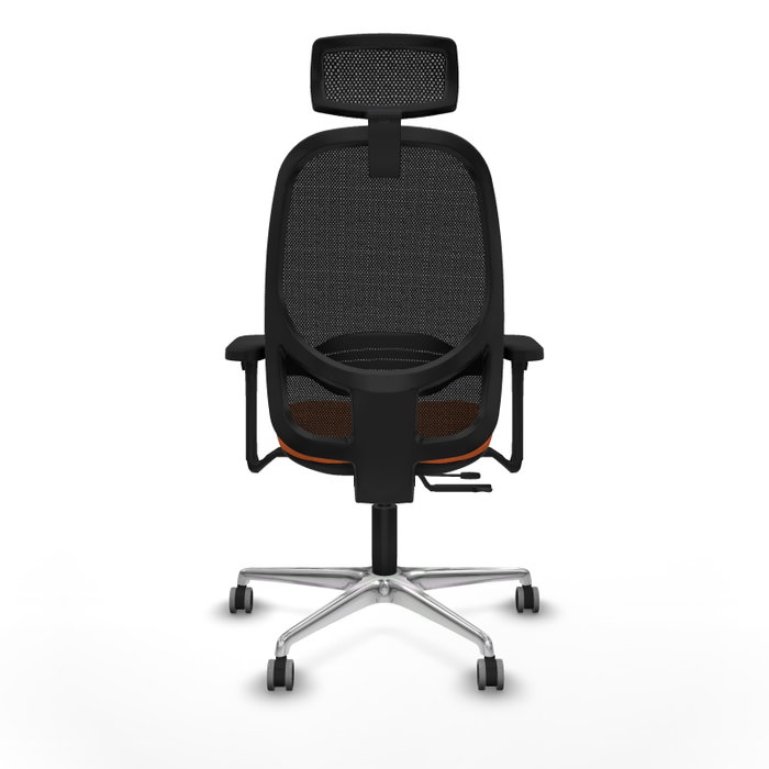 PIQUERAS Y CRESPO Silla de oficina Cilanco Naranja y Negro PIQUERAS Y CRESPO Silla de oficina Cilanco Naranja y Negro