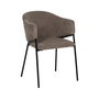 Silla Taupe Tejido-Metal 54 X 60 X 78 cm (Set de 2)