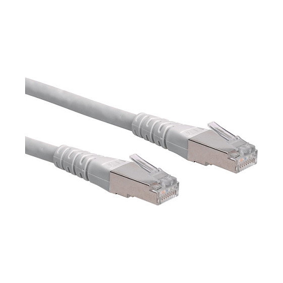 ROLINE Patchkabel Cat.6 Class E S/FTP PiMF Gris 1,5m ROLINE Patchkabel Cat.6 Class E S/FTP PiMF Gris 1,5m